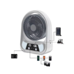 8 Inch Portable Table Fan with LED Light - Image 2
